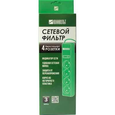 сетевой фильтр Юнивольт 00-00000387