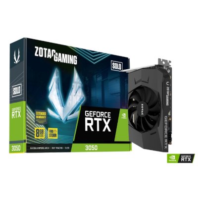 Zotac nVidia GeForce RTX 3050 Solo 8Gb ZT-A30500G-10L