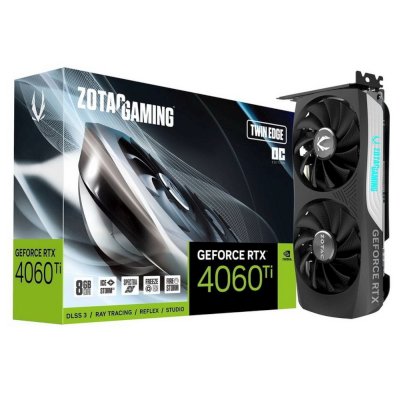 Zotac nVidia GeForce RTX 4060 Ti Twin Edge OC 8Gb ZT-D40610H-10M