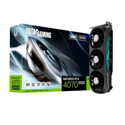 Zotac nVidia GeForce RTX 4070 Super Trinity Black Edition 12Gb ZT-D40720D-10P