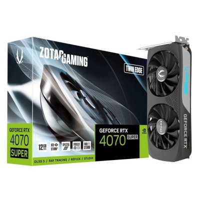 Zotac nVidia GeForce RTX 4070 Super Twin Edge 12Gb ZT-D40720E-10M