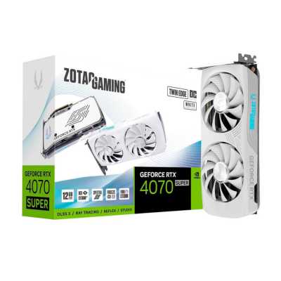 Zotac nVidia GeForce RTX 4070 Super Twin Edge OC White Edition 12Gb ZT-D40720Q-10M