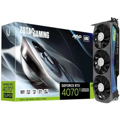 Zotac nVidia GeForce RTX 4070 Ti Super 16Gb AMP AIRO ZT-D40730F2-10P