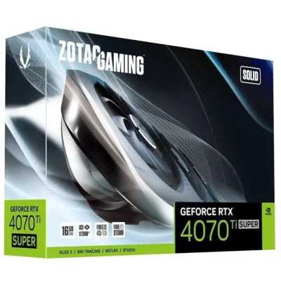 Zotac nVidia GeForce RTX 4070 Ti Super Solid 16Gb ZT-D40730R-10P