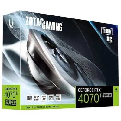 Zotac nVidia GeForce RTX 4070 Ti Super Trinity OC 16Gb ZT-D40730J-10P