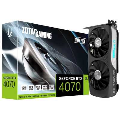 Zotac nVidia GeForce RTX 4070 Twin Edge 12Gb ZT-D40740E-10M