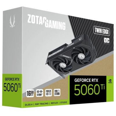 Zotac nVidia GeForce RTX 5060 Ti Twin Edge OC 16Gb ZT-B50620H-10M