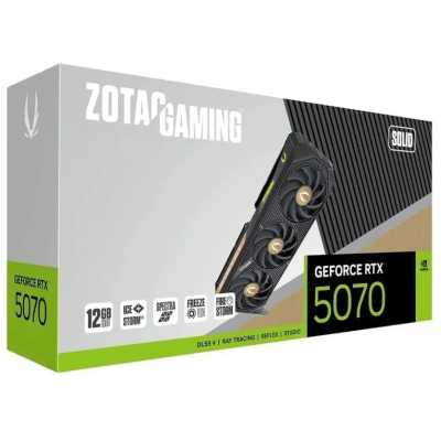 Zotac nVidia GeForce RTX 5070 Solid 12Gb ZT-B50700D-10P