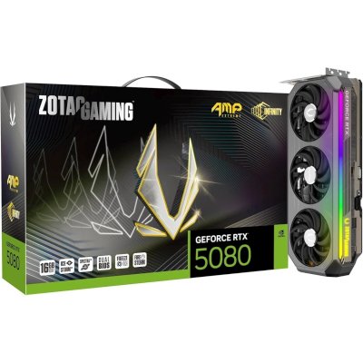 Zotac nVidia GeForce RTX 5080 AMP Extreme Infinity 16Gb ZT-B50800B-10P
