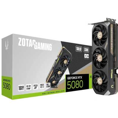 Zotac nVidia GeForce RTX 5080 Solid Core OC 16Gb ZT-B50800J2-10P